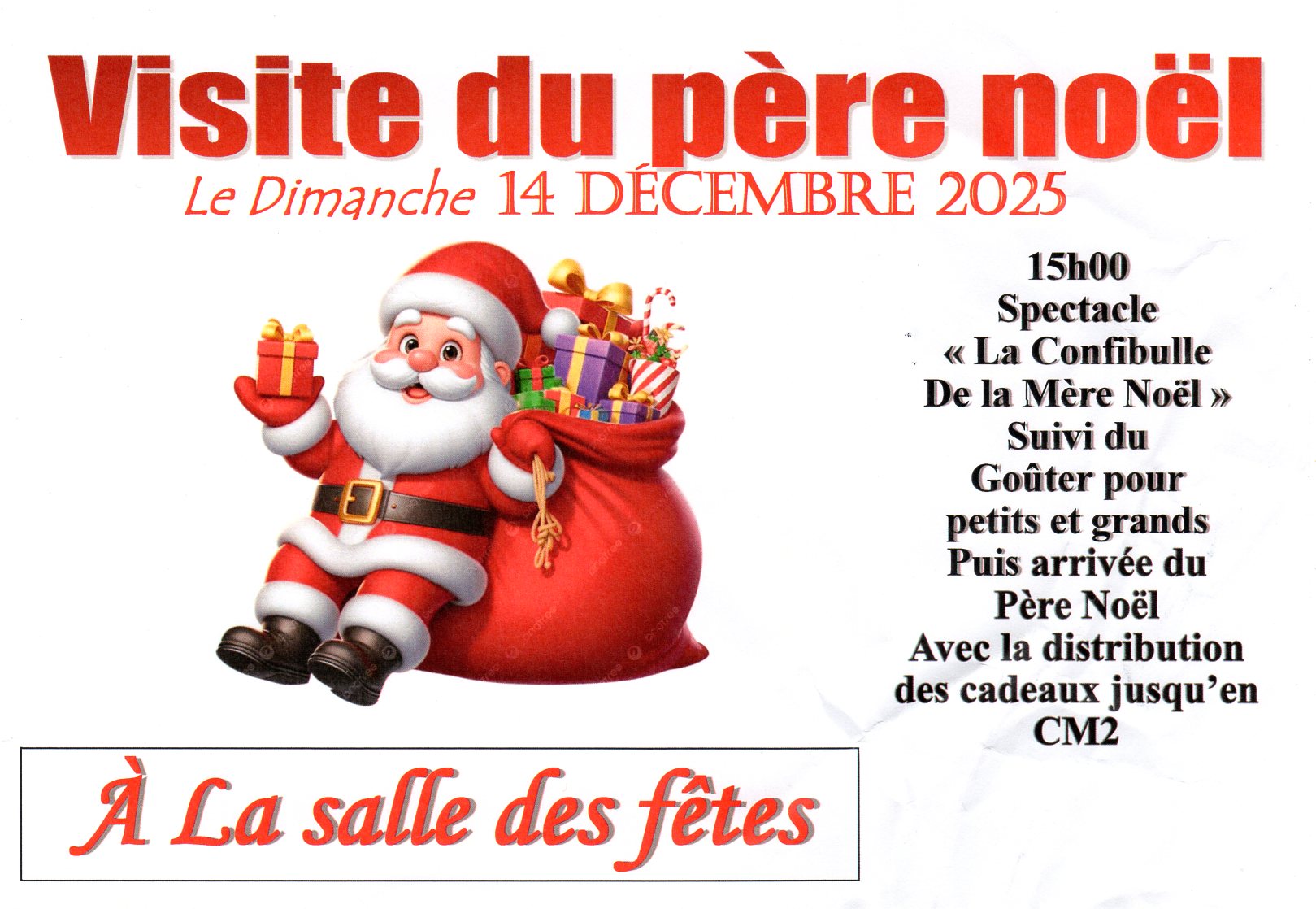 spectacle de Noël
