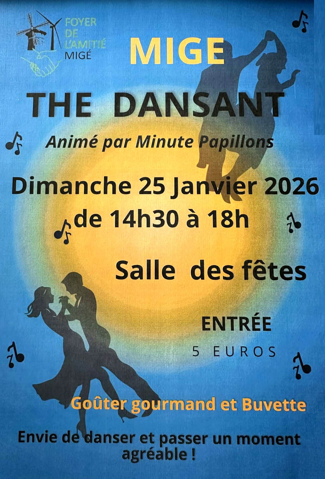 thé dansant à Migé